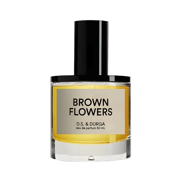 D S Durga Brown Flowers D.S. & Durga